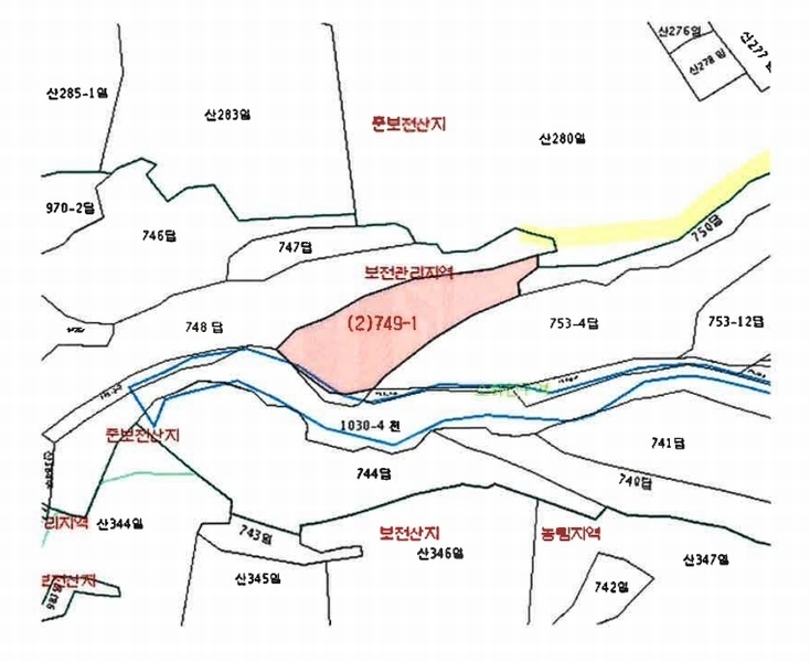 2023타경107107 경상남도 창원시 마산합포구 진북면 정현리 749-1 농지 경매 이미지