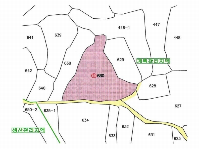 2024타경494 경상남도 창원시 마산합포구 진북면 정현리 630 농지 경매 이미지