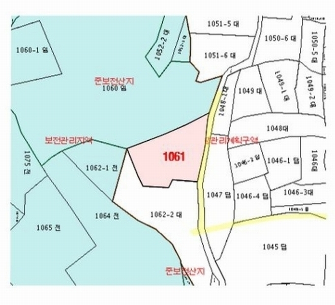 2024타경1084 경상남도 함안군 법수면 대송리 1061 대지 경매 이미지