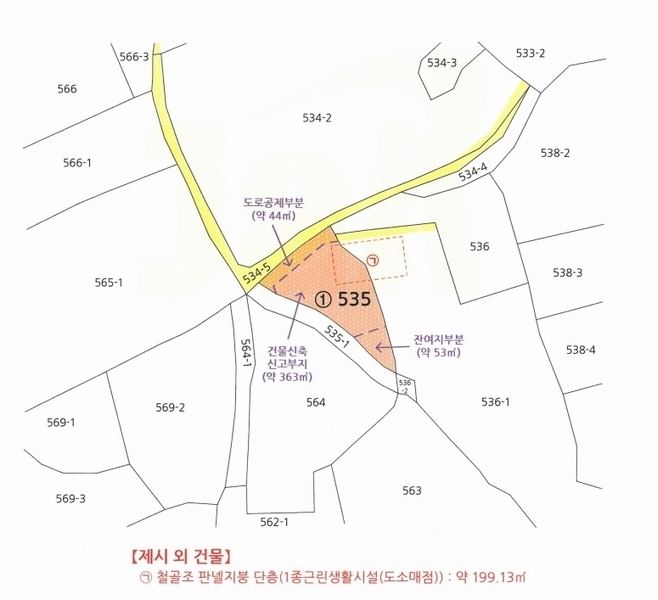 2024타경3165 경상남도 창원시 마산합포구 진북면 망곡리 535 농지 경매 이미지