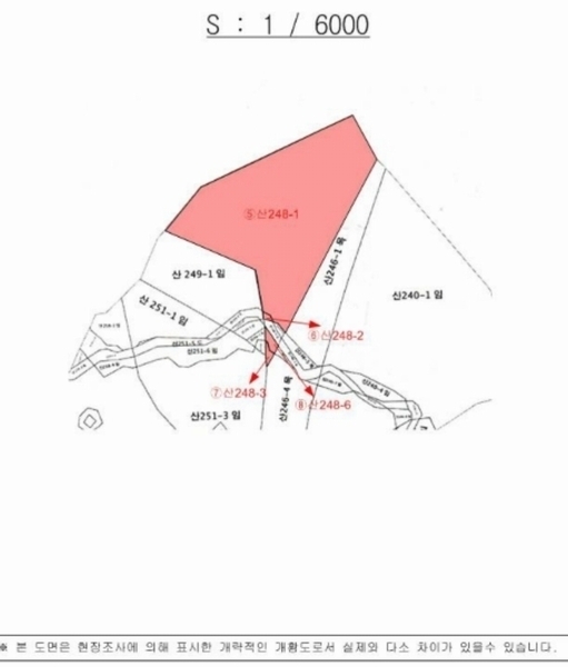 2024타경102024 경상남도 창원시 마산합포구 진전면 여양리 산248-1 임야 경매 이미지