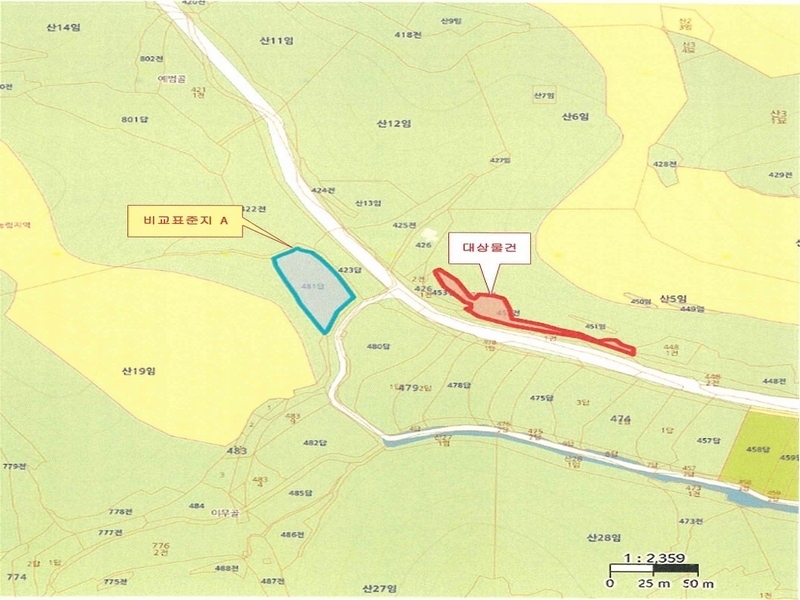 2024타경102123 경상남도 함안군 법수면 주물리 452 농지 경매 이미지