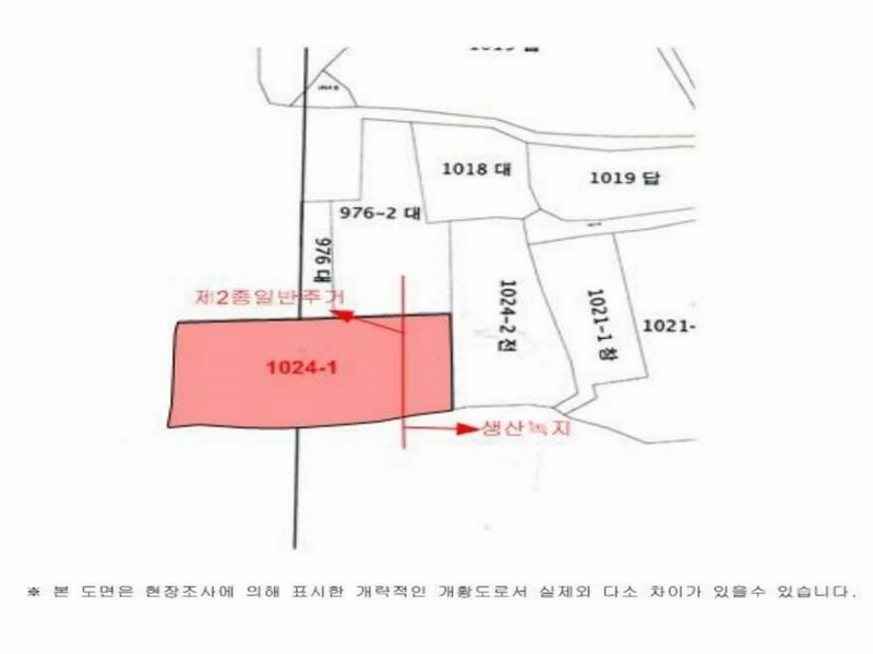 2024타경102673 경상남도 함안군 함안면 봉성리 1024-1 농지 경매 이미지