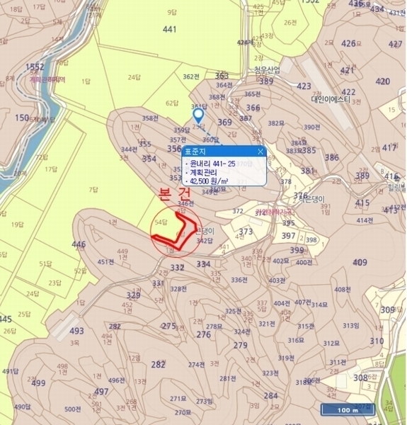 2024타경103737 경상남도 함안군 법수면 윤내리 445-6 농지 경매 이미지