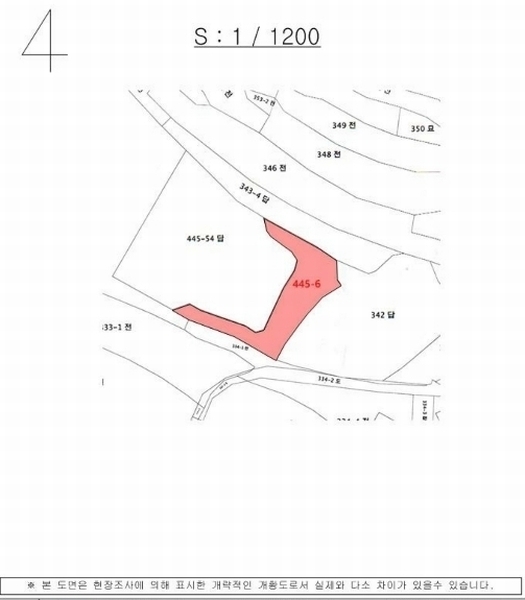 2024타경103737 경상남도 함안군 법수면 윤내리 445-6 농지 경매 이미지