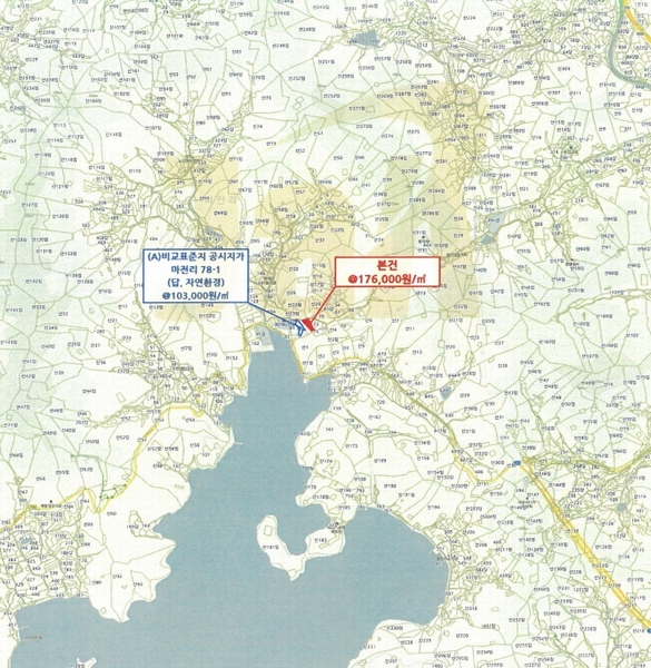 2024타경106552 경상남도 창원시 마산합포구 구산면 마전리 76-1 농지 경매 이미지