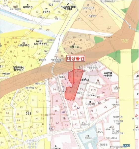 2025타경20358 경상남도 창원시 마산합포구 밤밭고개로 442-1, 구분건물 에이동 지하층 비101호 근린상가 경매 이미지