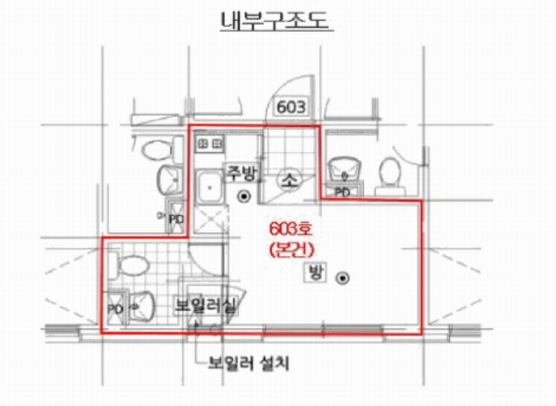 2025타경9718 서울특별시 금천구 범안로12가길 28-8, 더시크릿독산 6층 603호 다세대(빌라) 경매 이미지