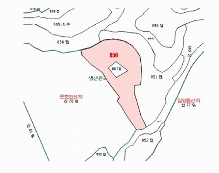 2025타경20667 경상남도 의령군 지정면 유곡리 856 농지 경매 이미지