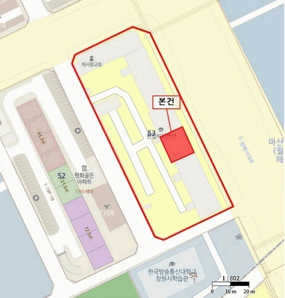 2025타경20808 경상남도 창원시 마산합포구 월영동남로 22, 한일비치맨션아파트 20층 2005호 아파트[공급54평형] 경매 이미지