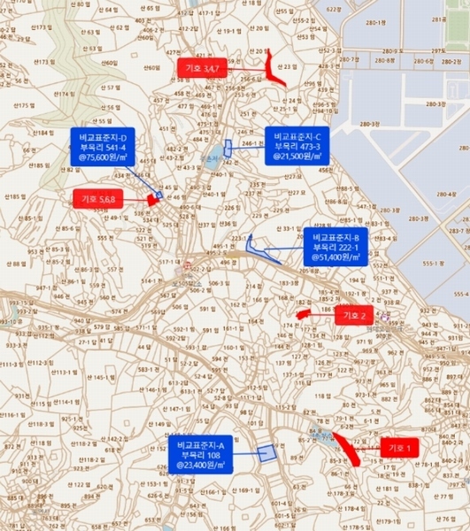 2023타경1896 경상남도 함안군 대산면 부목리 180 농지 경매 이미지