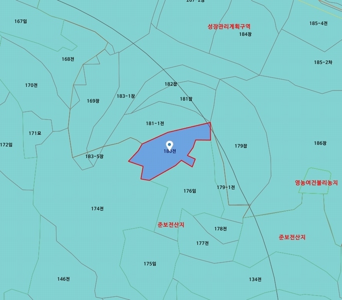 2023타경1896 경상남도 함안군 대산면 부목리 180 농지 경매 이미지