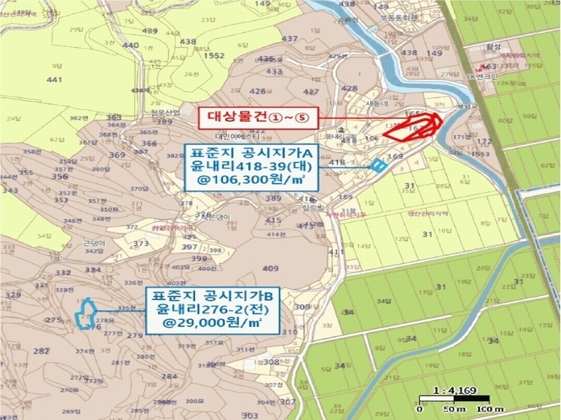 2023타경105460 경상남도 함안군 법수면 윤내리 167-5 묘지 경매 이미지