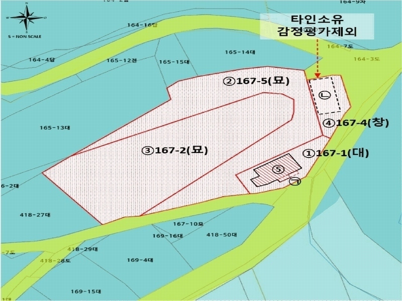 2023타경105460 경상남도 함안군 법수면 윤내리 167-5 묘지 경매 이미지