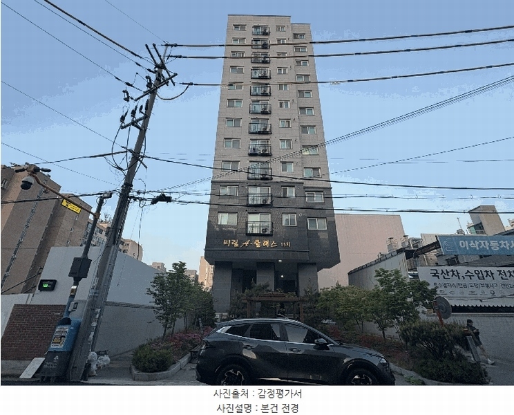 2025타경9771 서울특별시 금천구 두산로5길 26(독산동), 미림에이클래스 101동 6층 601호 오피스텔 경매 이미지