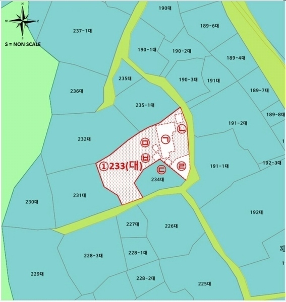 2024타경103256 경상남도 창원시 마산합포구 진북면 이목리 233 대지 경매 이미지