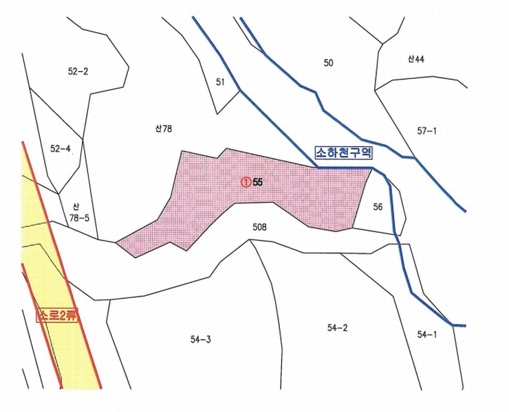 2024타경104471 경상남도 의령군 용덕면 용소리 55 농지 경매 이미지