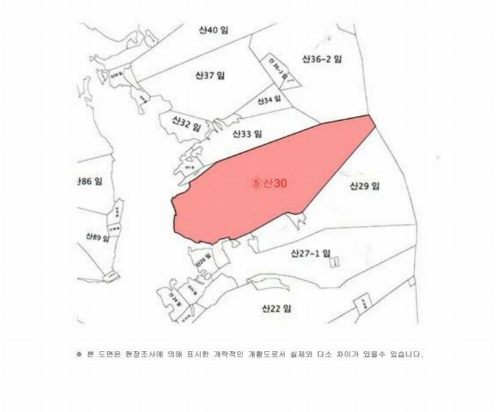 2024타경106316 경상남도 창원시 마산합포구 진동면 태봉리 산30 임야 경매 이미지