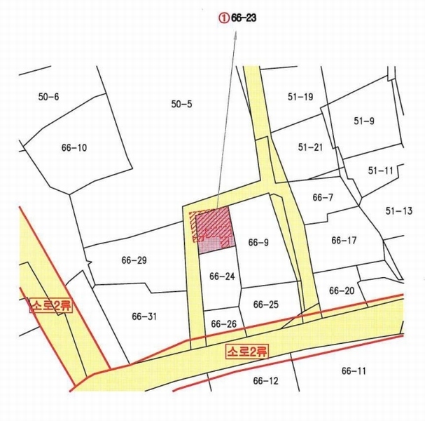 2024타경106729 경상남도 함안군 군북면 중암리 66-23 대지 경매 이미지