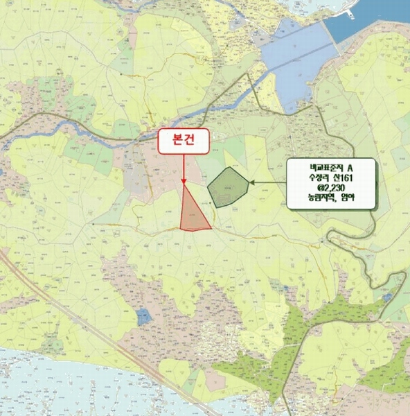 2025타경274 경상남도 창원시 마산합포구 구산면 수정리 산146 임야 경매 이미지