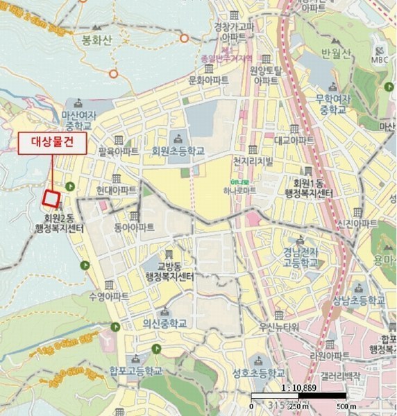 2025타경20691 경상남도 창원시 마산회원구 회원서11길 21, 회원주공아파트 101동 5층 503호 아파트[공급31평형] 경매 이미지