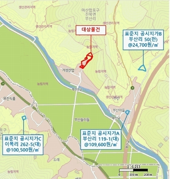 2025타경20886 경상남도 창원시 마산합포구 진북면 부산리 256-1 종교시설 경매 이미지