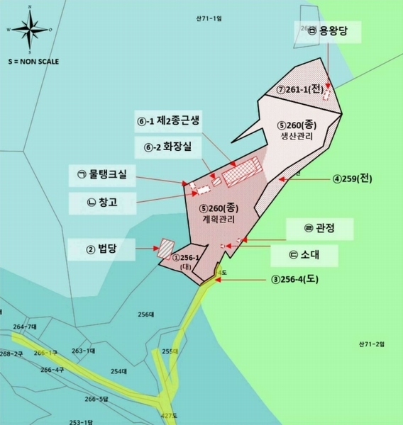 2025타경20886 경상남도 창원시 마산합포구 진북면 부산리 256-1 종교시설 경매 이미지