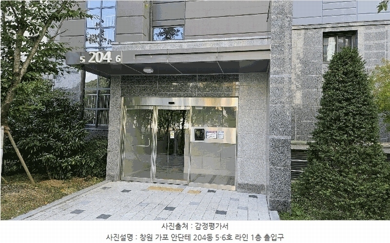 2025타경20916 경상남도 창원시 마산합포구 가포본동5길 23, 창원가포안단테 204동 18층 1805호 아파트 경매 이미지
