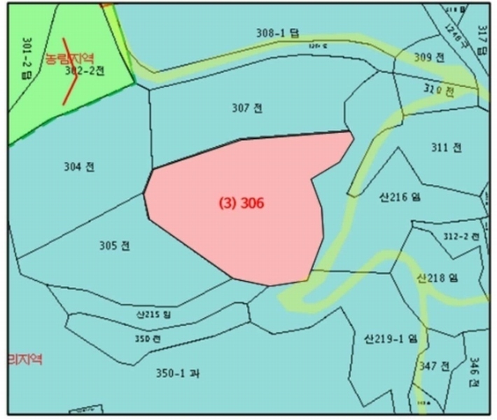 2023타경100496 경상남도 함안군 칠북면 가연리 306 농지 경매 이미지
