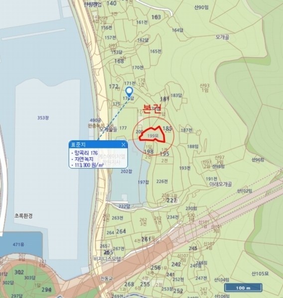 2024타경101854 경상남도 창원시 마산합포구 진북면 망곡리 199 묘지 경매 이미지