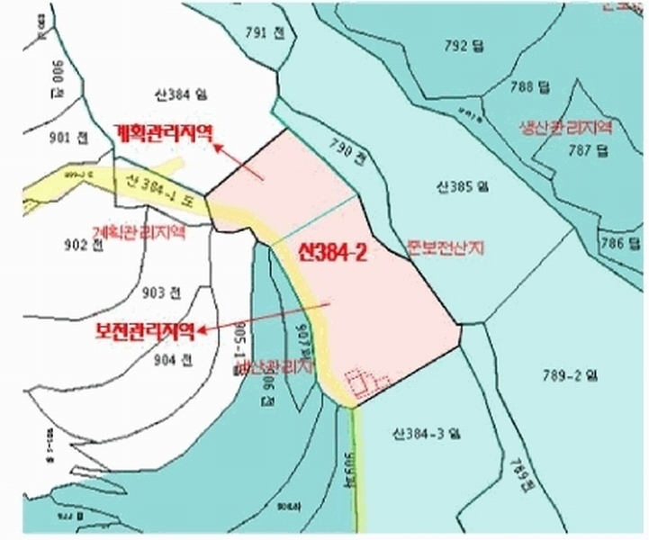 2024타경106330 경상남도 함안군 칠북면 봉촌리 산384-2 임야 경매 이미지