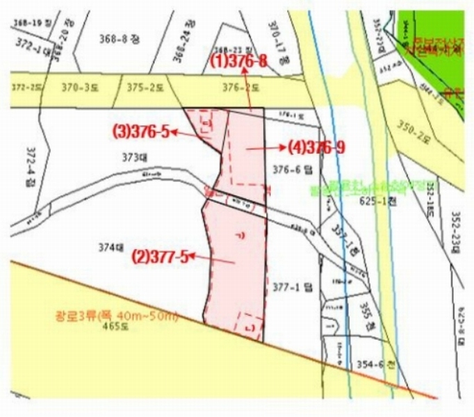 2024타경107081 경상남도 창원시 마산회원구 봉암동 376-8 농지 경매 이미지