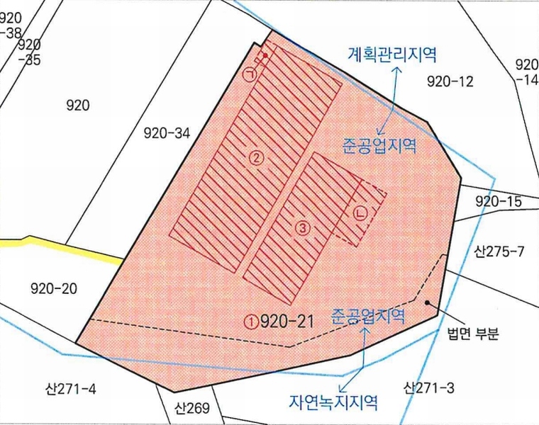 2025타경20351 경상남도 함안군 칠원읍 무기리 920-21 공장 경매 이미지