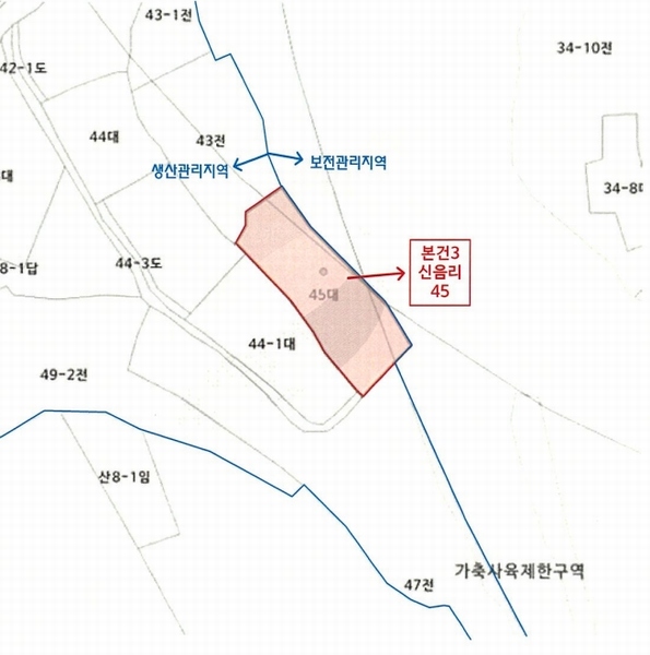 2025타경20431 경상남도 함안군 가야읍 신음리 45 대지 경매 이미지