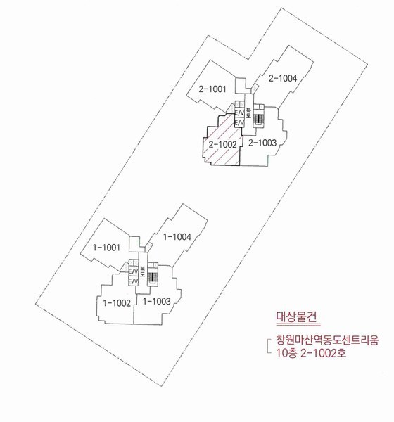 2025타경20540 경상남도 창원시 마산회원구 양덕옛2길 129, 창원마산역동도센트리움 10층 2-1002호 아파트[공급33평형] 경매 이미지