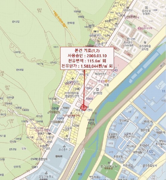 2025타경20568 경상남도 창원시 마산회원구 내서읍 광려천서로 57, 광림빌딩 8층 801호외1개호 근린상가 경매 이미지