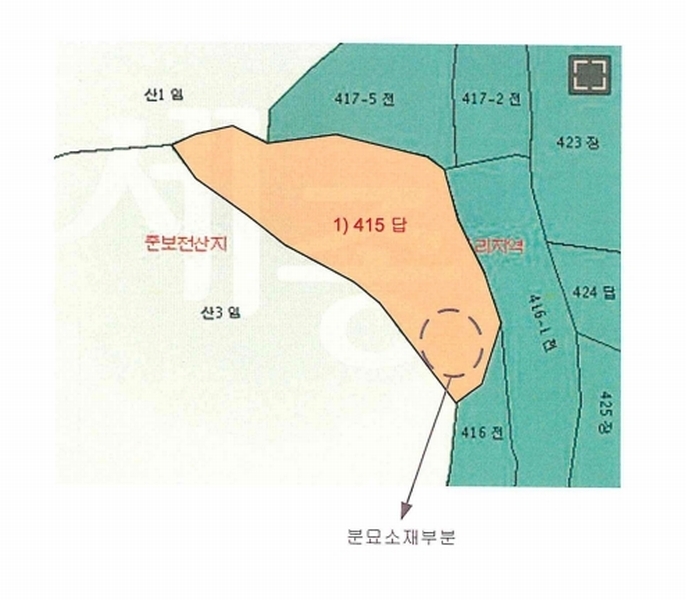 2023타경2530 경상남도 함안군 법수면 백산리 415 농지 경매 이미지