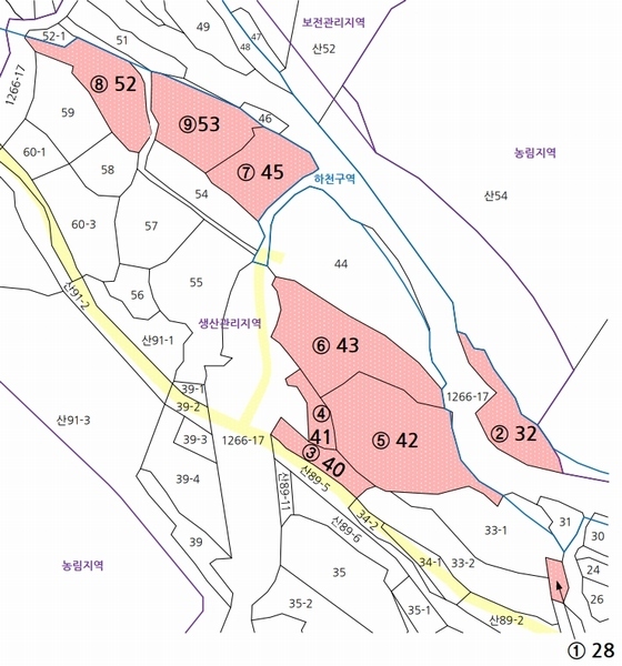 2024타경630 경상남도 함안군 군북면 사촌리 32 농지 경매 이미지