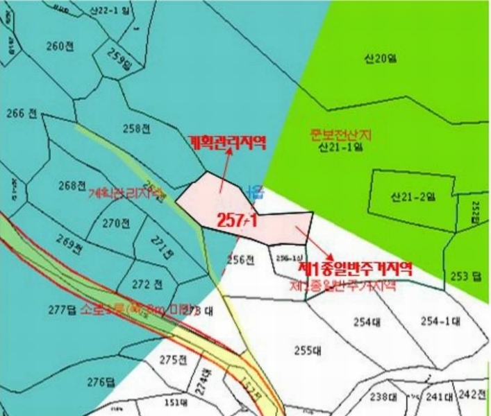 2024타경944 경상남도 창원시 마산회원구 내서읍 상곡리 257-1 농지 경매 이미지