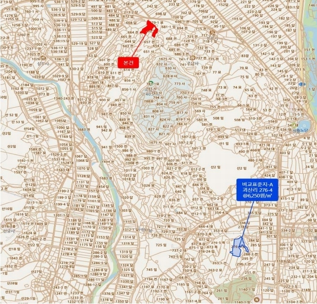 2024타경102383 경상남도 함안군 가야읍 광정리 662 임야 경매 이미지