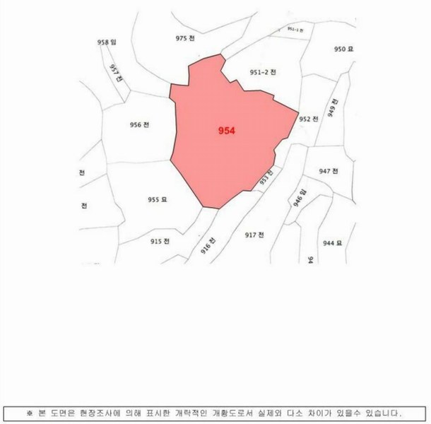 2024타경106415 경상남도 함안군 법수면 윤외리 954 묘지 경매 이미지