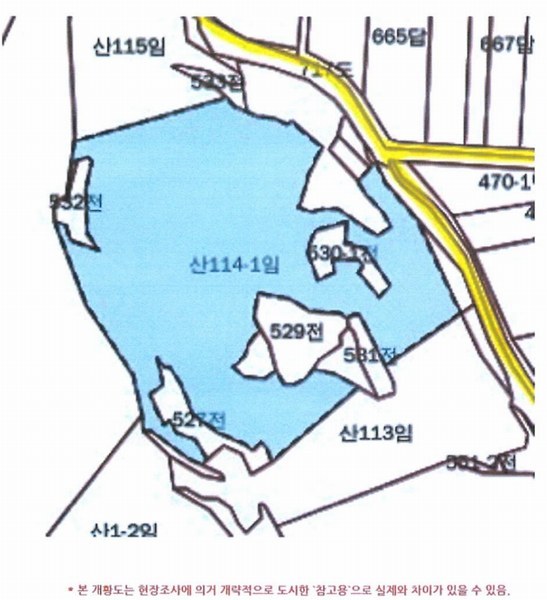 2024타경107418 경상남도 함안군 함안면 북촌리 산114-1 임야 경매 이미지
