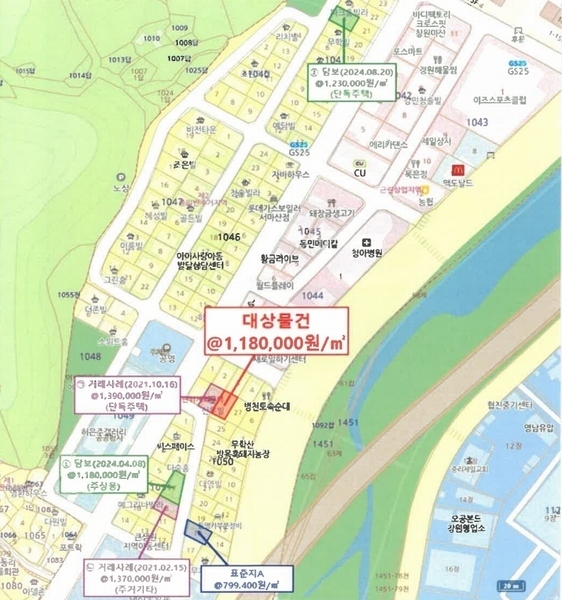 2025타경20174 경상남도 창원시 마산회원구 내서읍 중리 1050-28 다가구(원룸등) 경매 이미지