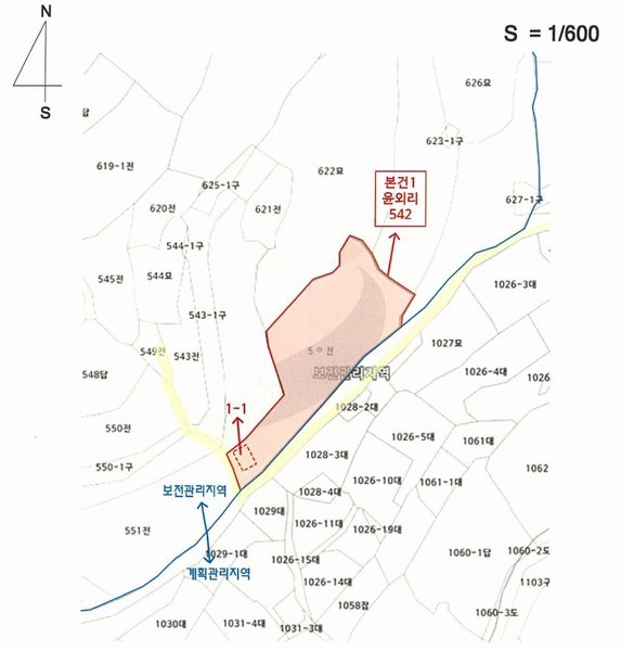2025타경20444 경상남도 함안군 법수면 윤외리 542 농지 경매 이미지
