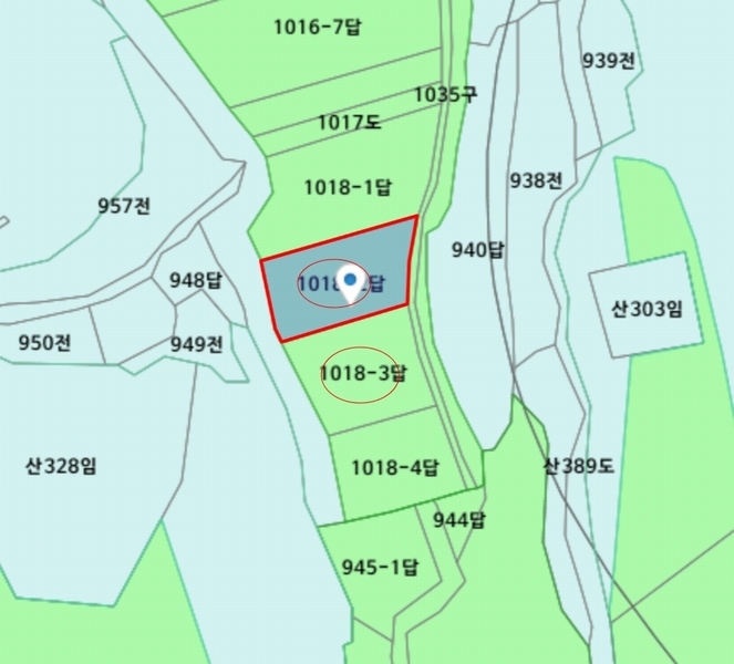 2025타경20527 경상남도 함안군 대산면 옥렬리 1018-2 농지 경매 이미지