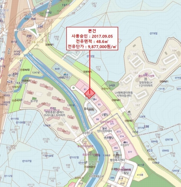 2025타경20610 경상남도 창원시 마산합포구 현동로 32, 힐링파크 1층 103-4호 근린상가 경매 이미지