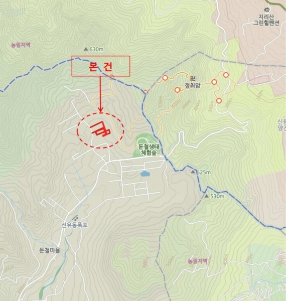 2022타경929 경상남도 산청군 신안면 안봉리 산24-19 임야 경매 이미지