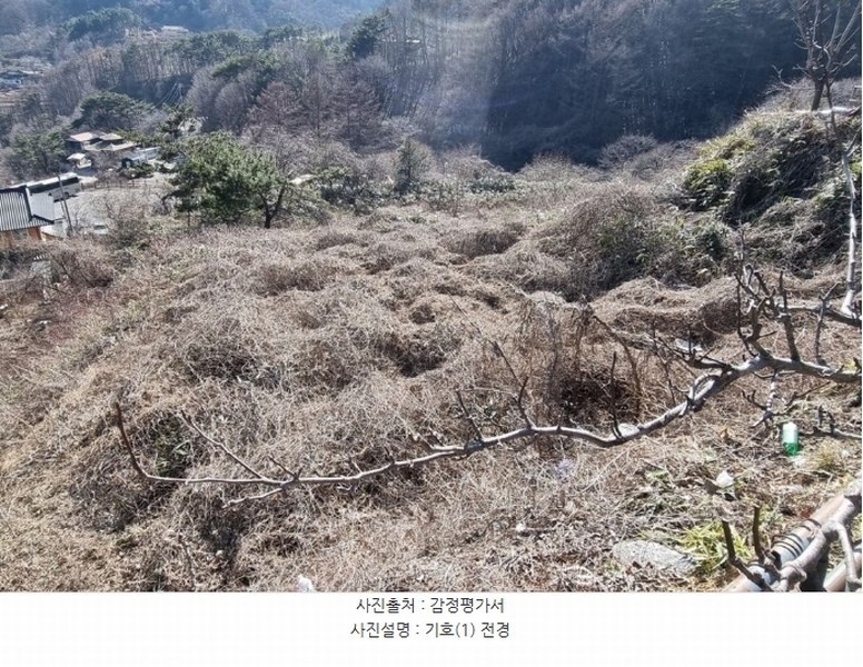 2024타경1216 경상남도 하동군 청암면 묵계리 1540 농지 경매 이미지