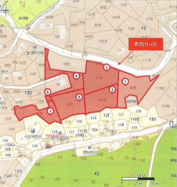 2024타경2288 경상남도 남해군 삼동면 물건리 130-54 농지 경매 이미지