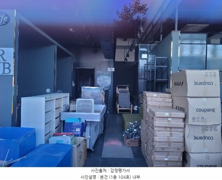2025타경10142 경상남도 양산시 물금읍 부산대학로 126, 일루아타워 1층 104호 근린상가 경매 이미지